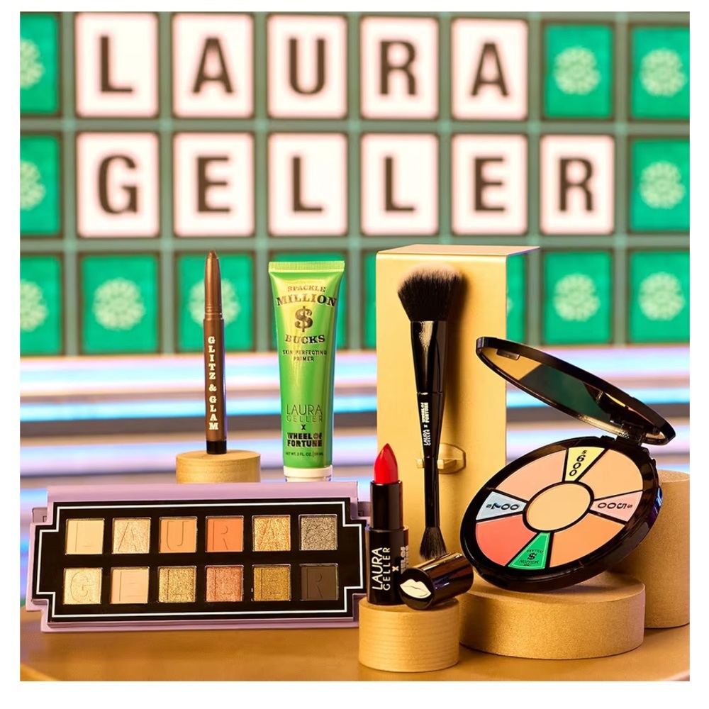 Laura Geller x Wheel of Fortune Face the Wheel 5pc Blush Palette New - Picture 6 of 6